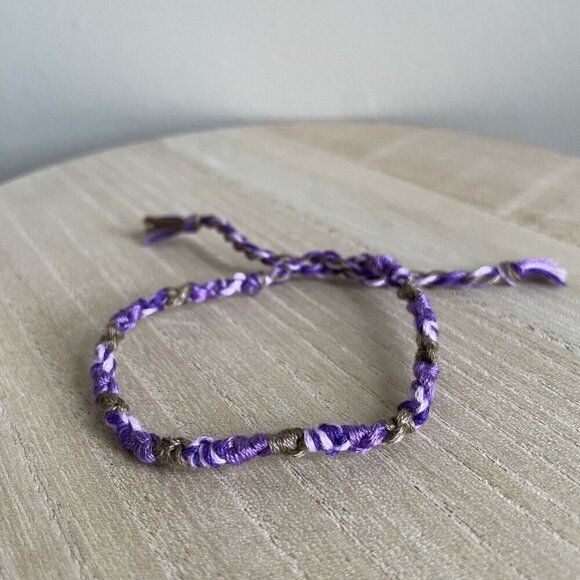 Brigid Bracelet, anklet, trendy, comfortable, tie, embroidery thread, woven, gif - Picture 1 of 1
